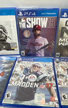 Load image into Gallery viewer, Lot Of 7 Pieces Assorted PlayStation 4 Mixed Variety Video Games Not Tested
