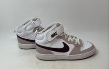 Load image into Gallery viewer, Nike Kids Court Borough Mid 2 CD7782-118 White Pink Sneaker Shoes Size 7Y

