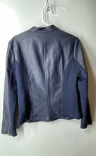 Load image into Gallery viewer, Marc New York Andrew Marc Womens Blue Long Sleeve Pockets Full-Zip Jacket Size M

