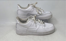 Load image into Gallery viewer, Nike Mens Air Force 1 '07 White Leather Lace-Up Low Top Sneaker Shoes Size 8
