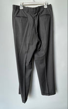 Load image into Gallery viewer, Kirkland Mens Gray Pleated Front Straight Leg Cuffed Hem Dress Pants Size 33x32
