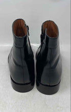 Load image into Gallery viewer, Bostonian Mens Black Leather Round Toe Side Zip Ankle Biker Boots Size 8 M
