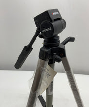 Load image into Gallery viewer, Ambico V-0552 Black Gray Adjustable Height Quick Release Video Tripod With Tag

