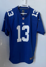 Load image into Gallery viewer, Nike Kids Blue White New York Giants Odell Beckham Jr. #13 NFL Jersey Size XL
