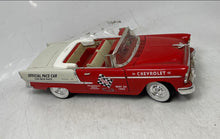 Load image into Gallery viewer, ERTL 1955 Chevrolet Bel Air Red White Collectible Diecast Toy Pace Car
