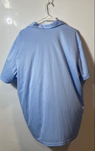 Load image into Gallery viewer, Adidas Mens Blue Short Sleeve Collared Performance Golf Polo Shirt Size 2XL
