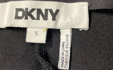 Load image into Gallery viewer, DKNY Womens Black Flat Front Pull-On Flared Leg Ankle Pants Size Small
