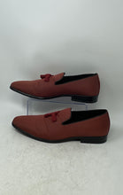 Load image into Gallery viewer, Stacy Adams Mens Red Square Toe Slip-On Loafer Shoes Size 12M

