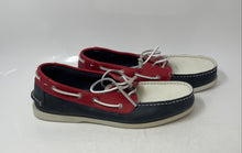 Load image into Gallery viewer, Tommy Hilfiger Mens Multicolor Leather Round Toe Lace-Up Boat Shoes Size 12
