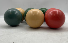 Load image into Gallery viewer, Set Of 8 Pieces Multicolor Outdoor Backyard Games Bocce Balls With Bag
