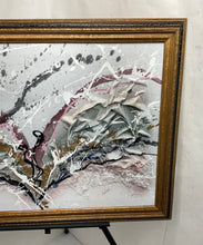 Load image into Gallery viewer, Abstract Textured Surface Signed Home Wall Decor Framed Art Painting

