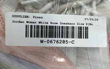 Load image into Gallery viewer, Nike Womens Jordan 11 Retro Low White Rose Sneakers Shoes Size 8 No Insoles
