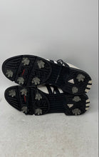 Load image into Gallery viewer, Adidas Mens Z Traxion White Black Leather Round Toe Lace-Up Golf Shoes Size 9.5
