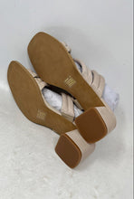 Load image into Gallery viewer, Miz Mooz Womens Oceana Beige Slip-On Block Heel Slide Sandals Size 39
