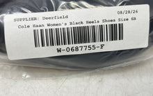 Load image into Gallery viewer, Cole Haan Womens Black Round Toe Slip-On Stiletto Pump Heels Size 6B
