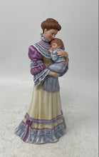 Load image into Gallery viewer, Lenox Cherished Moment Victorian Mother Holding Sleeping Baby Porcelain Figurine
