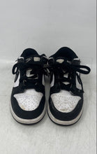 Load image into Gallery viewer, Nike Boys Dunk Low White Black Leather Lace-Up Low Top Sneaker Shoes Size 13C
