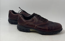 Load image into Gallery viewer, FootJoy Mens Contour Series Brown Leather Low Top Lace-Up Golf Shoes Size 11
