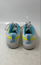 Load image into Gallery viewer, Nike Kids Court Borough Low 2 BQ5448-122 White Yellow Blue Sneaker Shoes Size 7Y
