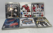 Load image into Gallery viewer, Lot Of 6 Pcs Assorted Sony PlayStation 3 Mixed Variety Video Games No Tested
