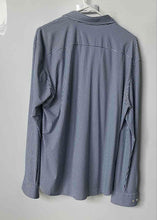 Load image into Gallery viewer, Hugo Boss Mens Blue Black Long Sleeve Button-Up Shirt Size XL

