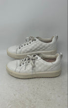 Load image into Gallery viewer, Michael Kors Womens Emmett White Embossed Monogram Sneakers Shoes Size 7.5M
