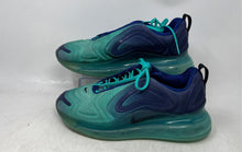 Load image into Gallery viewer, Nike Mens Air Max 720 Green Purple Lace-Up Low Top Sneaker Shoes Size 7.5
