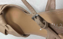 Load image into Gallery viewer, Marc Fisher Womens Deren Beige Ankle Strap Block Heel Platform Sandals Size 9.5M
