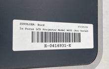 Load image into Gallery viewer, InFocus IN42 Model W400 Gray 3500 Lumens Portable LCD Projector Not Tested
