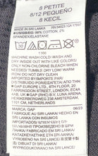 Load image into Gallery viewer, Gap Womens Black Corduroy Stretch Wide-Leg Trouser Pants Size 8 Petite
