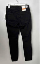 Load image into Gallery viewer, Old Navy Womens Rockstar Black Denim Distressed Skinny Leg Jeans Sz 6 With Tags
