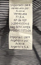 Load image into Gallery viewer, Authentic Carolina Herrera Mens Black White Striped Dress Shirt Size 15.5
