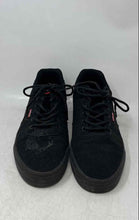 Load image into Gallery viewer, Levi's Mens Miles Black Low Top Lace-Up Perforated Sneaker Shoes Size 9
