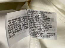 Load image into Gallery viewer, Zara Womens Off White Long Sleeve V-Neck Cropped Casual Jacket Size Small
