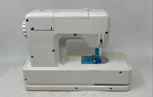 Load image into Gallery viewer, Singer White Lockstitch Battery-Operated Sewing Machine With Foot Pedal Untested
