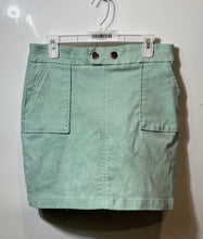 Load image into Gallery viewer, INC International Concepts Womens Green Mid-Rise Pockets Mini Skirt Size Medium
