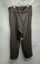 Load image into Gallery viewer, Alberto Cardinali Mens Brown Slash Pocket Flat Front Wide-Leg Dress Pants Sz 42L
