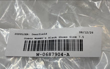 Load image into Gallery viewer, Guess Womens Black Slip-On Low Top Round Toe Running Shoes Size 7.5
