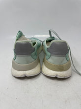 Load image into Gallery viewer, Adidas Womens Nite Jogger F33837 Mint &amp; White Sneakers Shoes Size 9.5 No Ties
