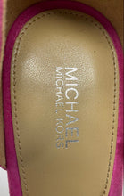 Load image into Gallery viewer, Michael Kors Womens Jordyn Pink Suede Ankle Strap Platform Sandals Size 7M
