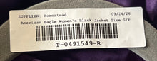Load image into Gallery viewer, American Eagle Outfitters Womens Black Long Sleeve Hooded Puffer Jacket Size S/P
