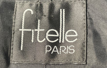 Load image into Gallery viewer, Fitelle Paris Womens Black Long Sleeve Button-Front Jacket Size Small
