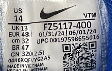 Load image into Gallery viewer, Nike Mens Air Zoom Pegasus 41 FZ5117-400 Blue White Running Shoes Size 14
