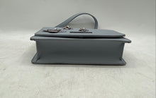 Load image into Gallery viewer, Aldo Womens Light Blue Floral Applique Inner Pocket Chain Strap Crossbody Purse
