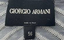 Load image into Gallery viewer, Authentic Giorgio Armani Womens Gray Striped Pullover Sweater Size EU 56 Stained
