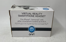Load image into Gallery viewer, Onn Black White Plastic Smartphone Virtual Reality Headset Not Tested
