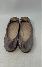 Load image into Gallery viewer, Cole Haan Womens Purple Leather Slip-On Tali Bow Ballet Flats Size 9
