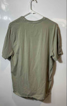 Load image into Gallery viewer, DKNY Mens Green Logo Taping Short Sleeve Crew Neck Pullover T-Shirt Size L
