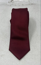 Load image into Gallery viewer, Banana Republic Mens Burgundy Keeper Loop Adjustable Formal Pointed Tie One Size

