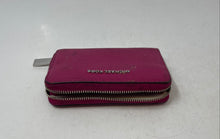 Load image into Gallery viewer, Michael Kors Womens Jet Set Pink Pebbled Leather Accordion Zip-Around Wallet
